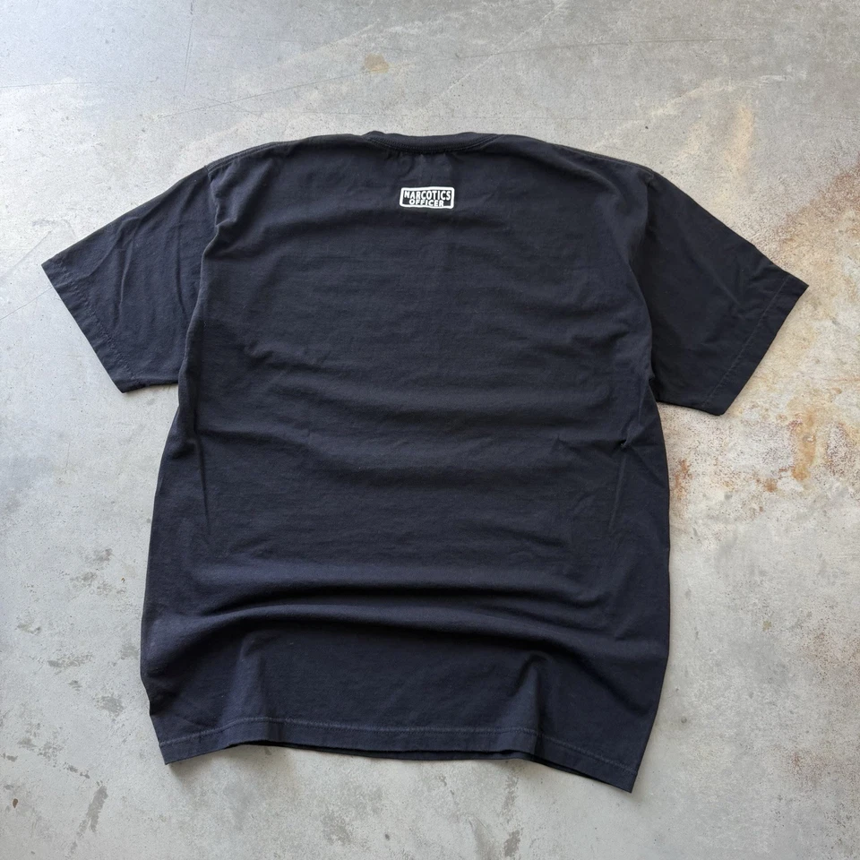 Camiseta De Colección Oficial Narcóticos Y2K Talla XL Divertida Oscura Droga Patinador Grunge Foto 2 de 4
