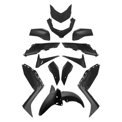 T4TUNE Black Matte Fairing Kit 13 Pieces For Yamaha 300 X MAX 2023-2024