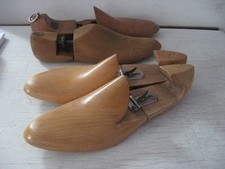 ANTIQUE WOODEN SHOE STRETCHERS, 1 Pair, 2 Single; VGC