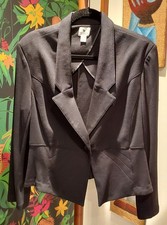 Worthington Modern Knit Women's Black Blazer in XL. Modern Classic