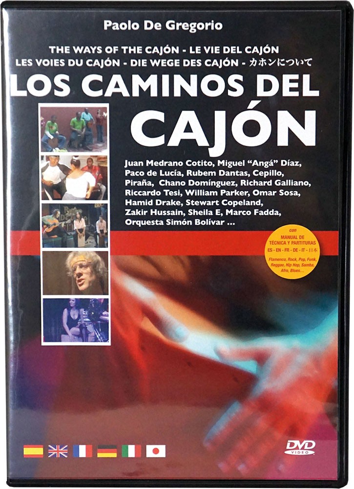 Los Caminos Del Cajon, DVD TUTOR FOR CAJON Flamenco Drum / Beat Box.