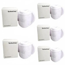 SPOILED C. SPA HEADBAND BOXED WRAP HEADBAND AROUND HAIRLINE LOT OF 5