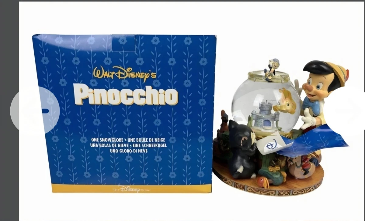 Pinocchio Disney Snowglobes (1968-Now) for sale | eBay