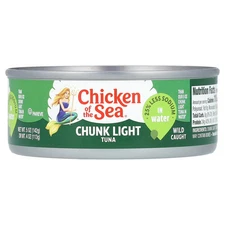 Chunk Light Tuna in Water, 5 oz (142 g)