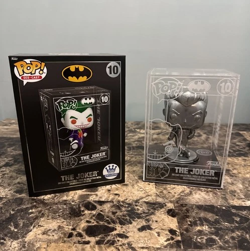 OPENED Funko Pop! Diecast: DC Universe - The Joker (Chase) Funko (Exclusive) #10