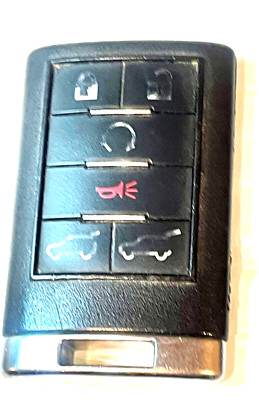 OEM CADILLAC ESCALADE 07-14 keyless REMOTE FOB KEY LESS ENTRY DRIVER-2 STARTER