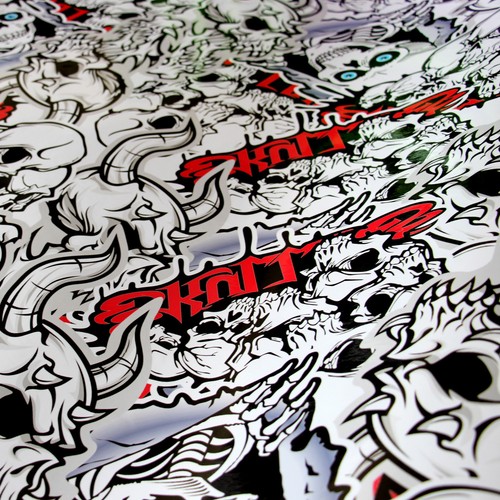 33€/m² Stickerbomb AutoFolie BLASENFREI Sticker Luftkanal DIN A4 20cm x 30cm - Bild 22 von 29