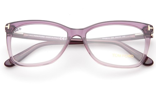 NEW TOM FORD TF5514 083 Purple Eyeglasses Frame 54-15-140mm B39mm Italy - Picture 7 of 10
