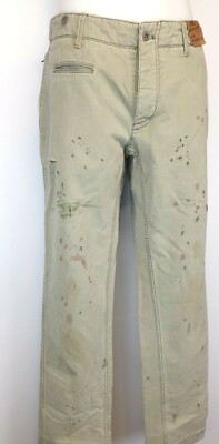 H17) Designer MASON`S PURE Herren Jeans Gr. 50 Neu Destroyed 149 