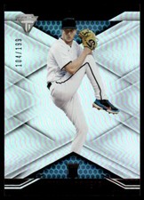 2021 Panini Chronicles Titanium Red Trevor Rogers 104/199 Miami Marlins #11