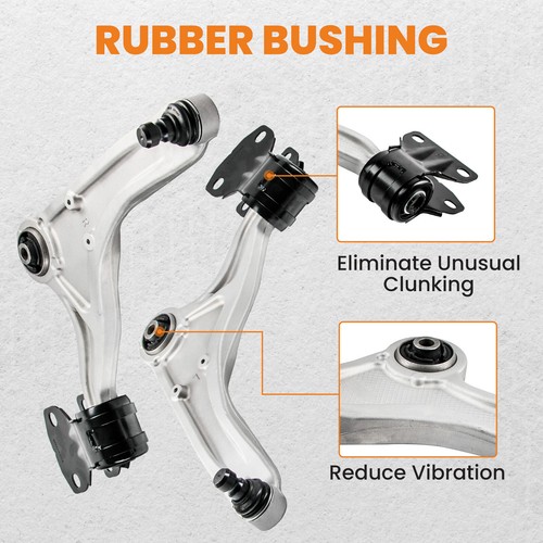 Suspension Lower Control Arms Tie Rods Sway Bar Kit for Ford Fusion MKZ 2013-17 - Picture 3 of 12