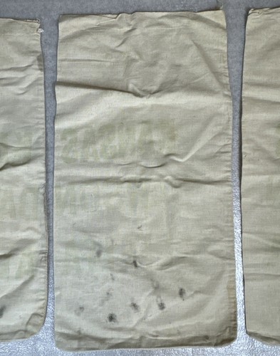 3 Kansas Dawson Alfalfa Cloth Seed Bag Sack Central Bag Co Kansas City Mo 60 LB - Picture 10 of 10