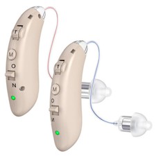 Amplificador de sonido invisible inalámbrico sordera oído espalda invisible para ancianos