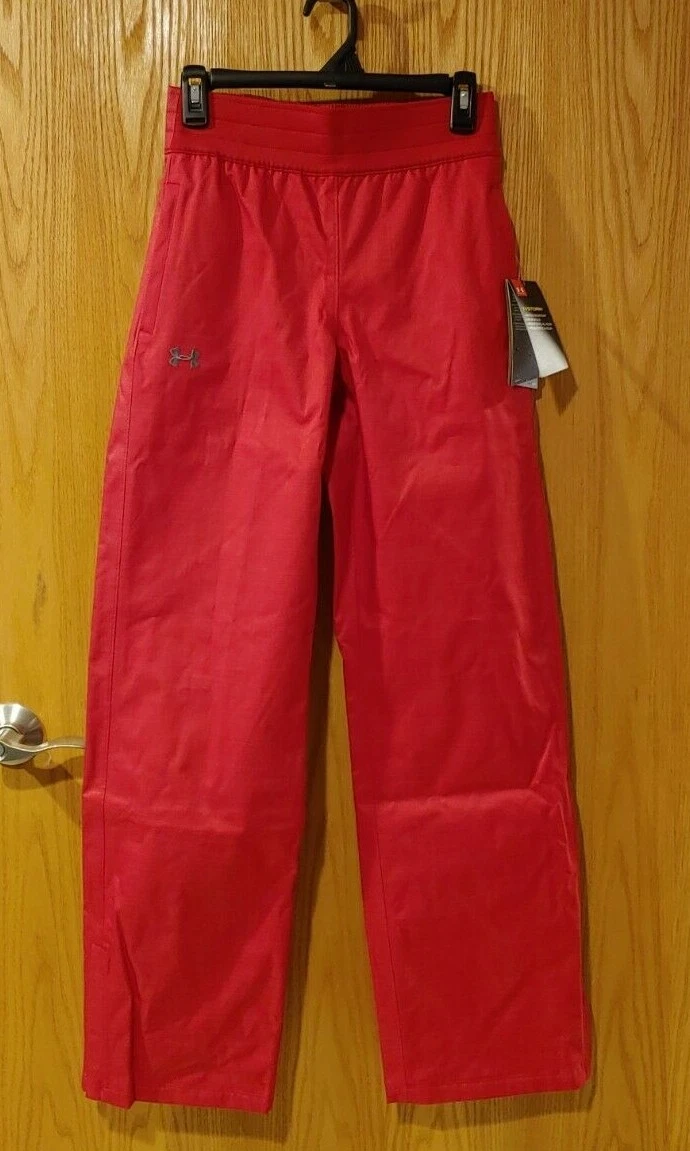 NWT Women's Under Armour Storm Coldgear Infrared Snow Pants XS Red 1247771 -2291
