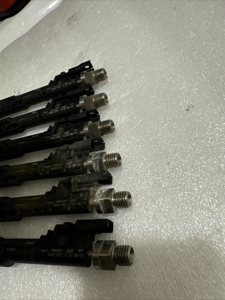 BMW 435 F32 M2 M3 M4 S55 N55 2015 fabricante de equipos originales motor inyectores de combustible de alta presión 6 piezas Foto 4 de 4