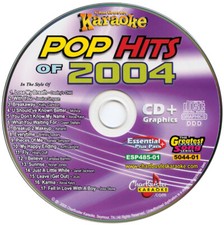 KARAOKE CHARBUSTER POP HITS 2004 CD G 5044 Disc -1 NEW IN SLEEVES