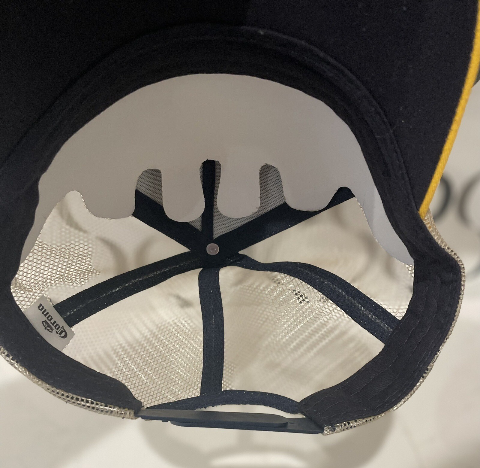 Corona Extra Logo Patch Trucker Snapback Hat - image 5