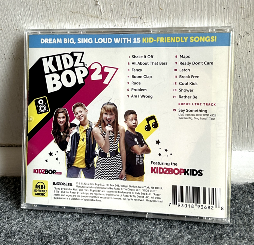 Kidz Bop 27 Music CD, Kidz Bop Kids 793018936828| eBay