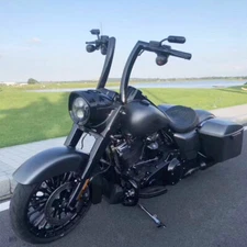 16" Rise 2" Ape Hanger Handlebar For Harley Super Glide Softail Slim Sportster