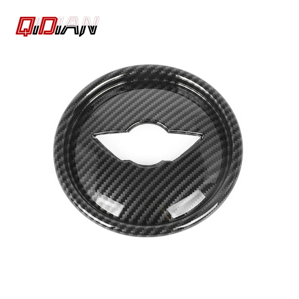 Car Steering Wheel Center Cover Panel Sticker For Mini Cooper F55 F56 F57 F60 - Image 2 of 4