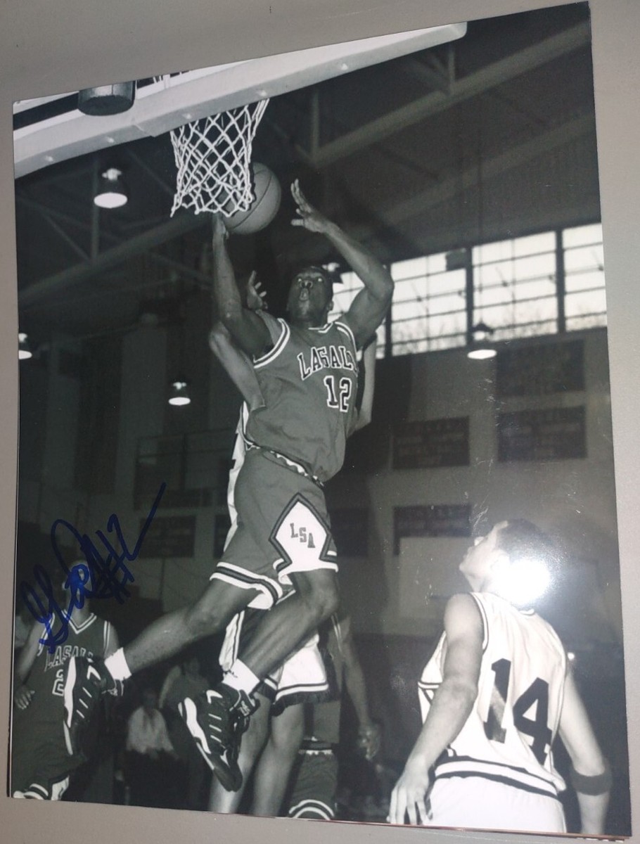 GOD SHAMMGOD STREET BALL ICON DRIBBLE GOD SIGNED VINTAGE HIGH SCHOOL 8X10  PHOTO