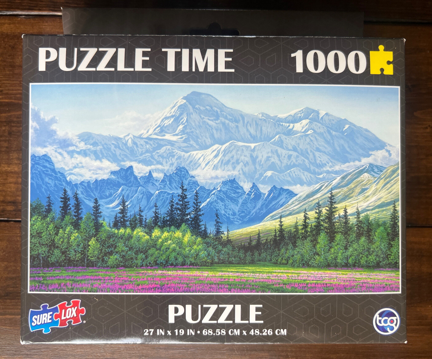 Surelox Puzzle Time 1000 piece Jig Saw Puzzle Field of Dreams