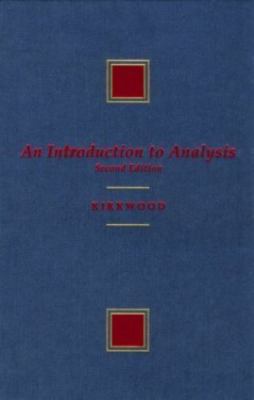 An Introduction to Analysis