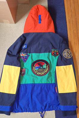 Mens Polo Sport Sportsman Ralph Lauren Anorak Color Block