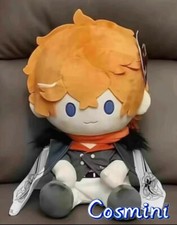 Anime Genshin Impact Tartaglia Childe 40cm Plush Doll Dress up Toy Plushie