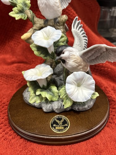 The bird sanctuary Marion Gorelts chickadee figurine - Picture 2 of 5