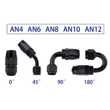 AN4/AN6/AN8/AN10/AN12 Swivel End Fitting Adapter For CPE Oil Fuel Gas Hose Line
