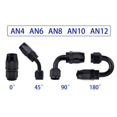 AN4/AN6/AN8/AN10/AN12 Swivel End Fitting Adapter For CPE Oil Fuel Gas Hose Line