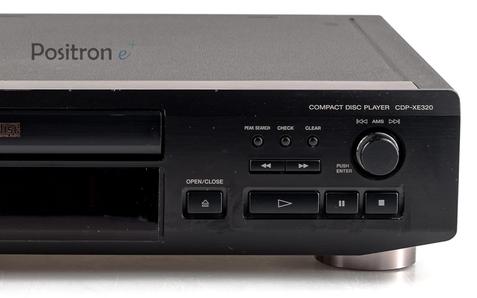 Sony CDP-XE320 Lettore CD + Fb Toslink Digitale Fuori / revisionato 1 Anno Nuovo - Immagine 3 di 4