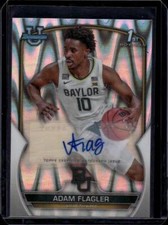 2022-23 Bowman University Chrome #16 Adam Flagler Auto RayWave 152/199