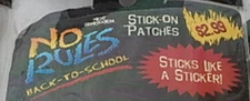 Embroidered Stick Iron Sew On Patches Next Generation No Rules Vintage