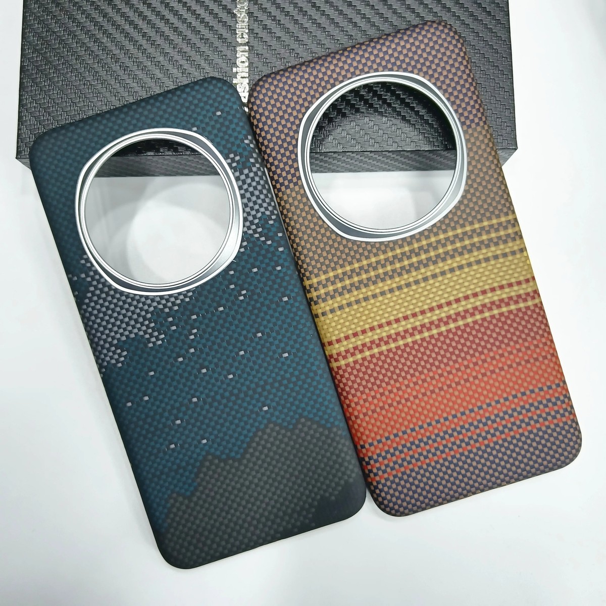 Coque De Protection 360° Avec Verre Trempé Pour Honor X7a - Design Carbone, Marque SDTEK, Neuve