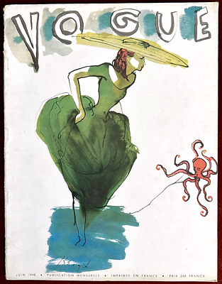 Vogue Paris Magazine ~ June 1948 ~ Tom Keogh Leonor Fini Colette