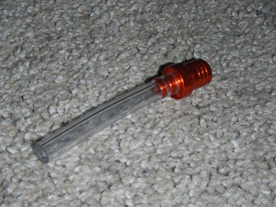 ORANGE GAS FUEL TANK AIR CAP BREATHER Maico Rokon Gas Gas Ducati Penton DKW - Image 2 of 4