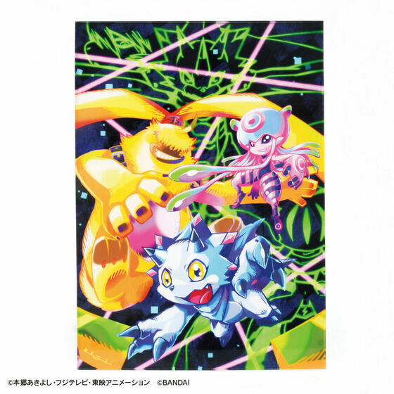Pre-order Illustration by Kenji Watanabe Print Digimon Ghost Game