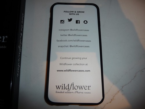 WILDFLOWER Custodia iPhone Plus Edizione Limitata - 6+/7+/8+ - Fiamme da corsa - Spedizione gratuita - Foto 6 di 7