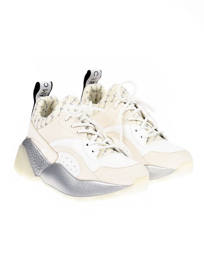 Scarpe Sneaker Stella McCartney ECLYPSE Donna Bianco 501777 N0017 K920 Tg. 36 - Foto 11 di 12