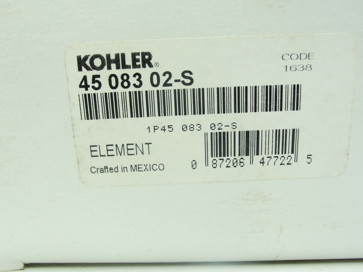 Genuine Kohler OEM AIR FILTER Part 45 083 02-S New in Box | eBay