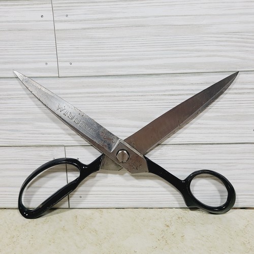 Vintage Wiss USA Inlaid 30 Sewing Scissors 10 inch eBay
