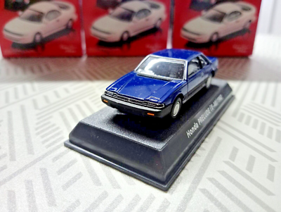 Honda PRELUDE 2nd gen (E-AB) 1982 1/64 model blue | eBay