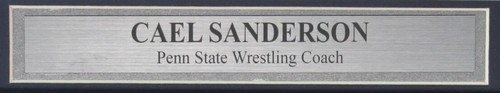 Cael Sanderson Penn State Wrestling Coach Signed 8x10 Photo Framed JSA 192712 - Picture 3 of 4
