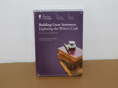 Great Courses Set Building Great Sentences Exploring the Writer's Craft, Landon