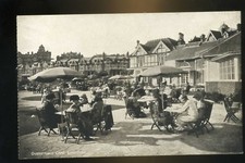 BOSCOMBE  The Overstand Cafe with people 