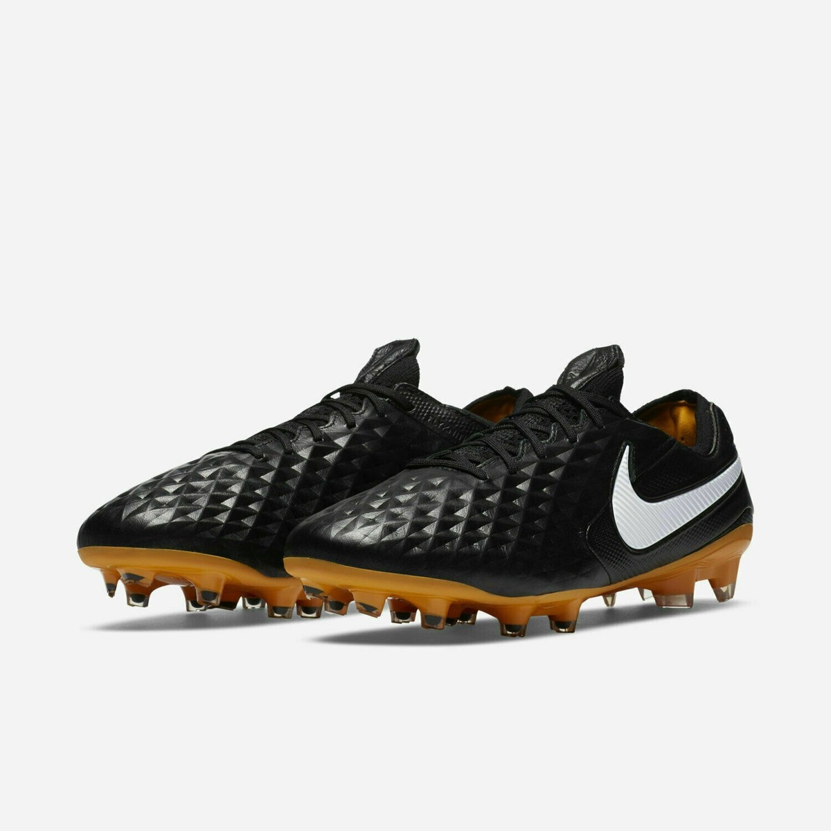 Nike Legend 8 Elite TC FG Mens Sz 7.5 Black/White Soccer Cleats CV3141-017  NEW Nike Legend 8 Elite TC FG Soccer Cleats Men main image 2