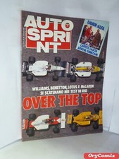 Auto Sprint - N.10 - 3-9 März 1987 - Williams Benetton Lotus Mclaren -