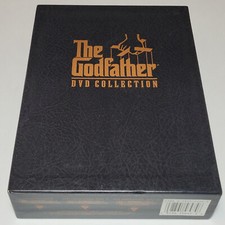 The Godfather: DVD Collection 5 Disc - 1972-1990 Al Pacino Free 1-Day Shipping